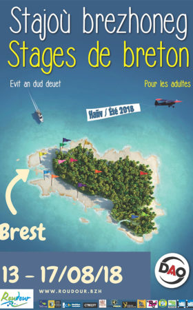 Staj brezhoneg an hañv e Brest / Stage d’été de breton à Brest Staj brezhoneg an hañv e Brest / Stage d’été de breton à Brest