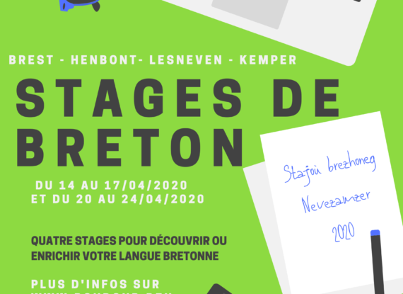 Pevar staj en Nevezamzer – Quatre stages au printemps Pevar staj en Nevezamzer – Quatre stages au printemps