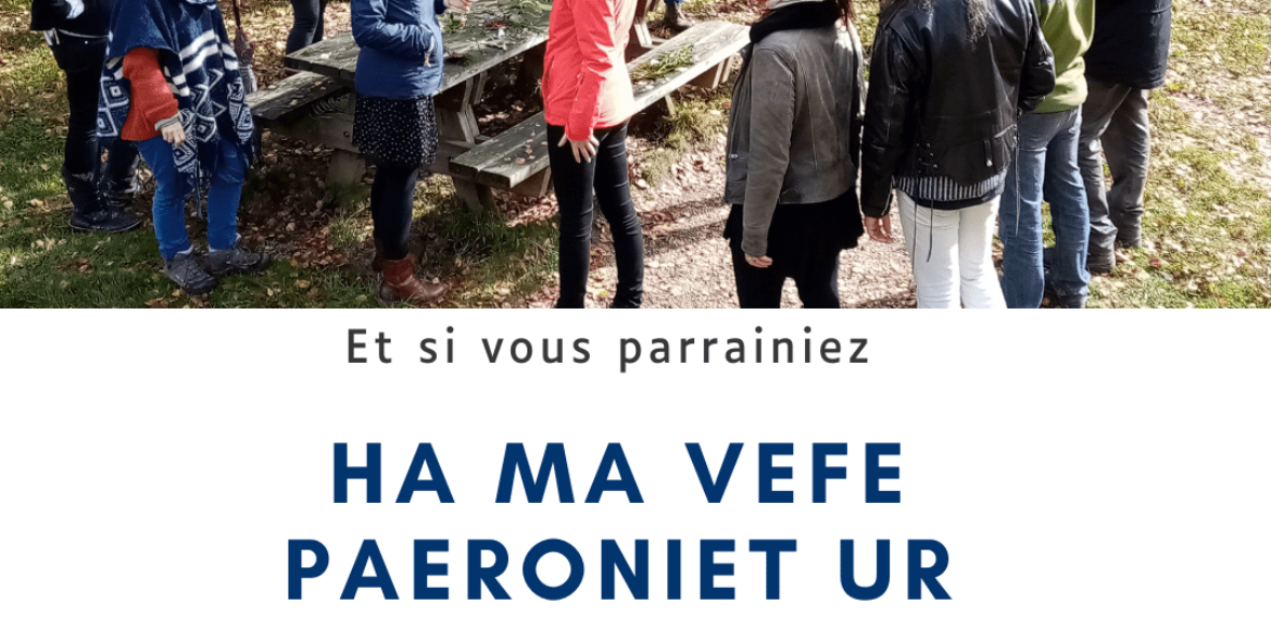 Ha ma vefe paeroniet ur stajiad·ez ganeoc’h ? Et si vous parrainiez un·e stagiaire ?