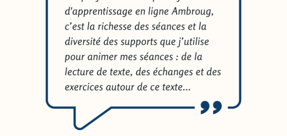 Ronan Daudé : “Ce que j’aime sur Ambroug, c’est la richesse des séances et la diversité des supports”