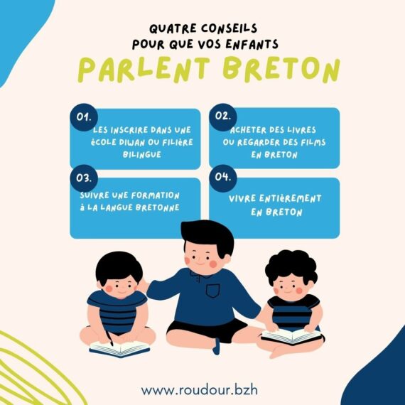 Quatre conseils pour que vos enfants parlent breton