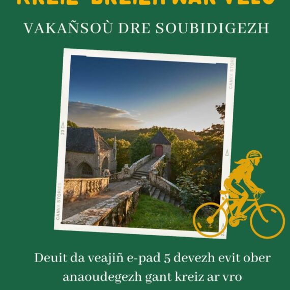 Tremenit vakansoù dre soubidigezh war varc’h-houarn e-pad an hañv / Profitez de vacances immersives à vélo cet été