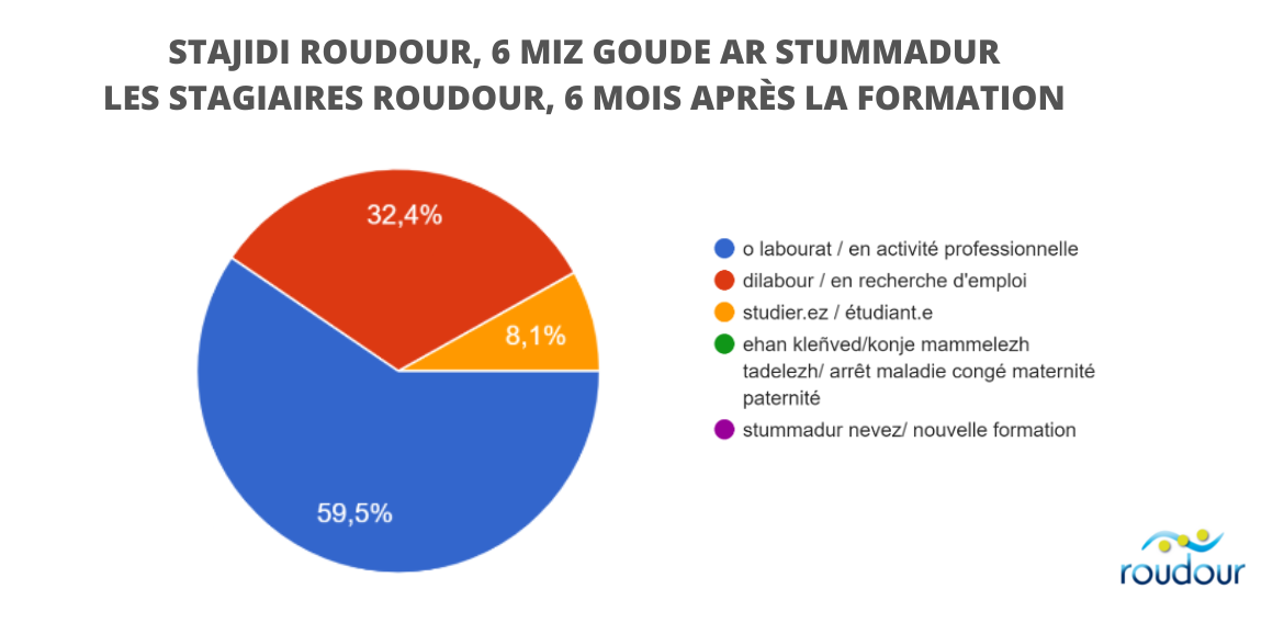 Que deviennent les stagiaires Roudour après leur formation ?