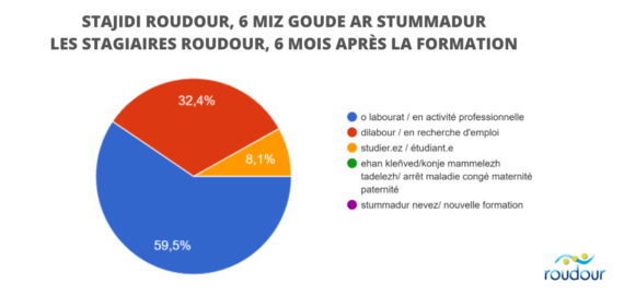 Que deviennent les stagiaires Roudour après leur formation ?